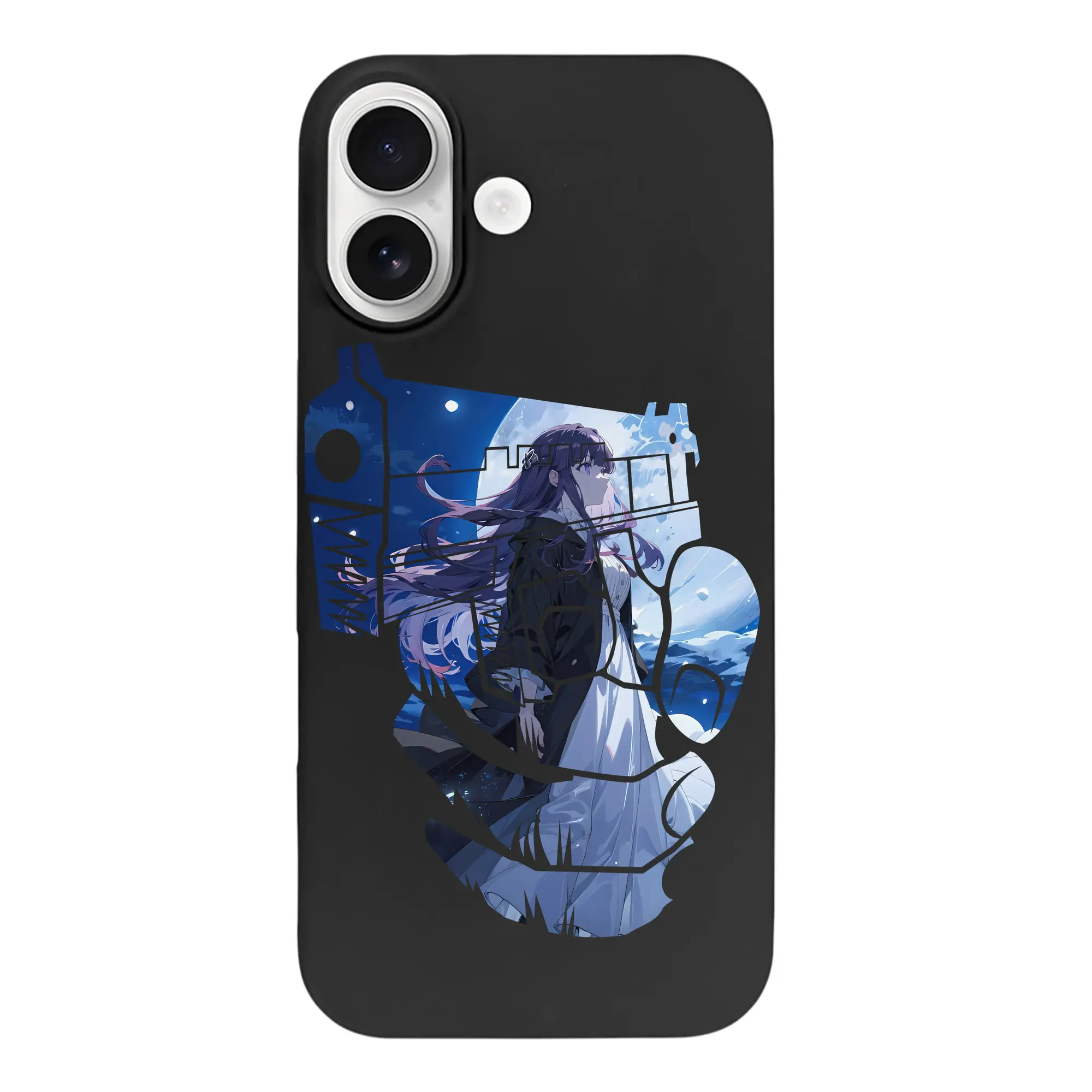 葬送のフリーレン（Frieren） グッズ,フェルン（Fern） - iPhone 17 シリーズ シリコンケース 薄型 耐衝撃 指紋防止 ソフトタッチカバー 精密フィット 傷防止 保護ケース iPhone 17/17 Air/17 Pro/17 Pro Max 対応